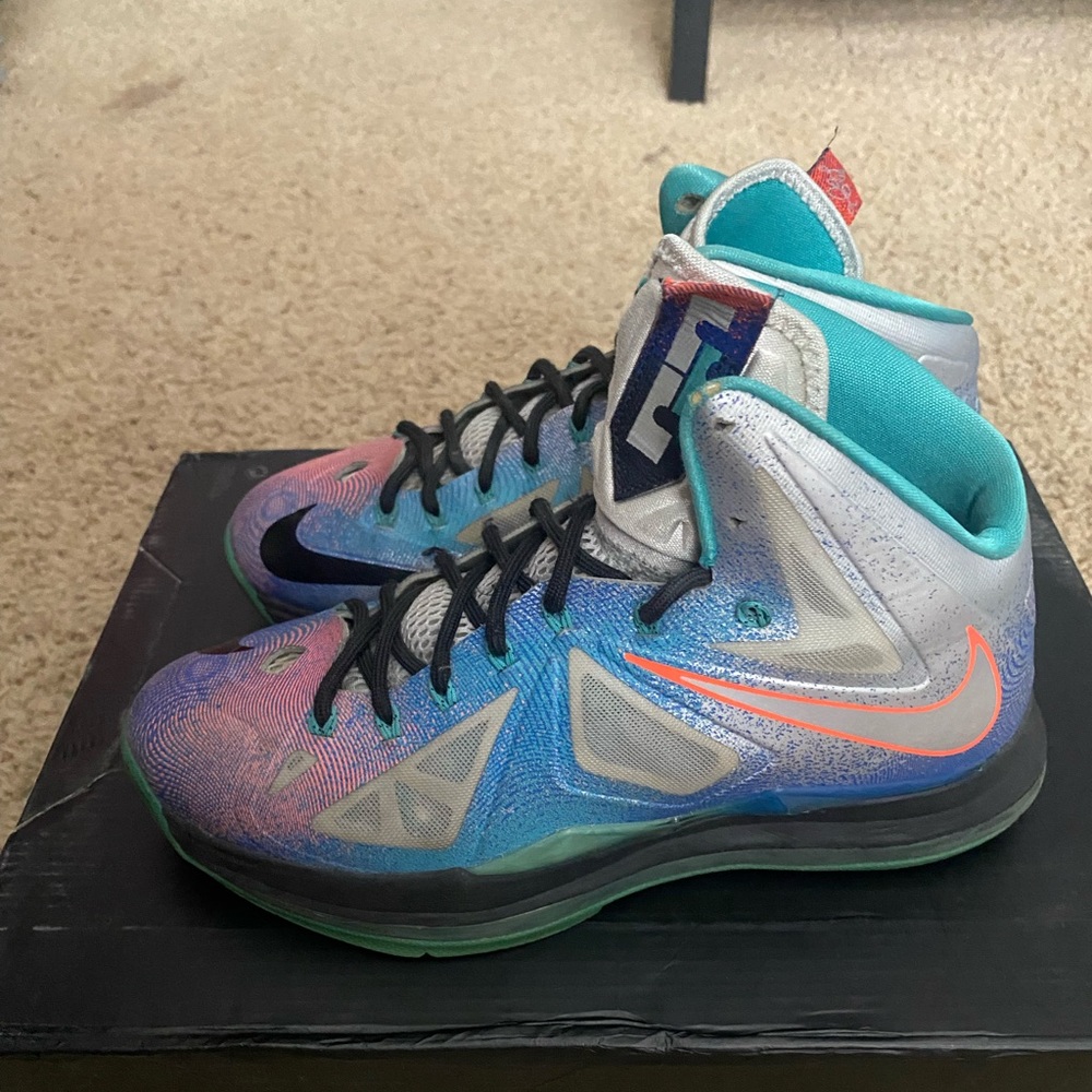 Lebron X Pure Platinum